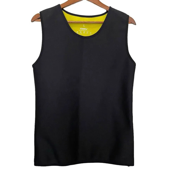 CIMKIZ Hot Sweat Sauna Vest Size Large Neoprene Black Lose Weight - Picture 4 of 4